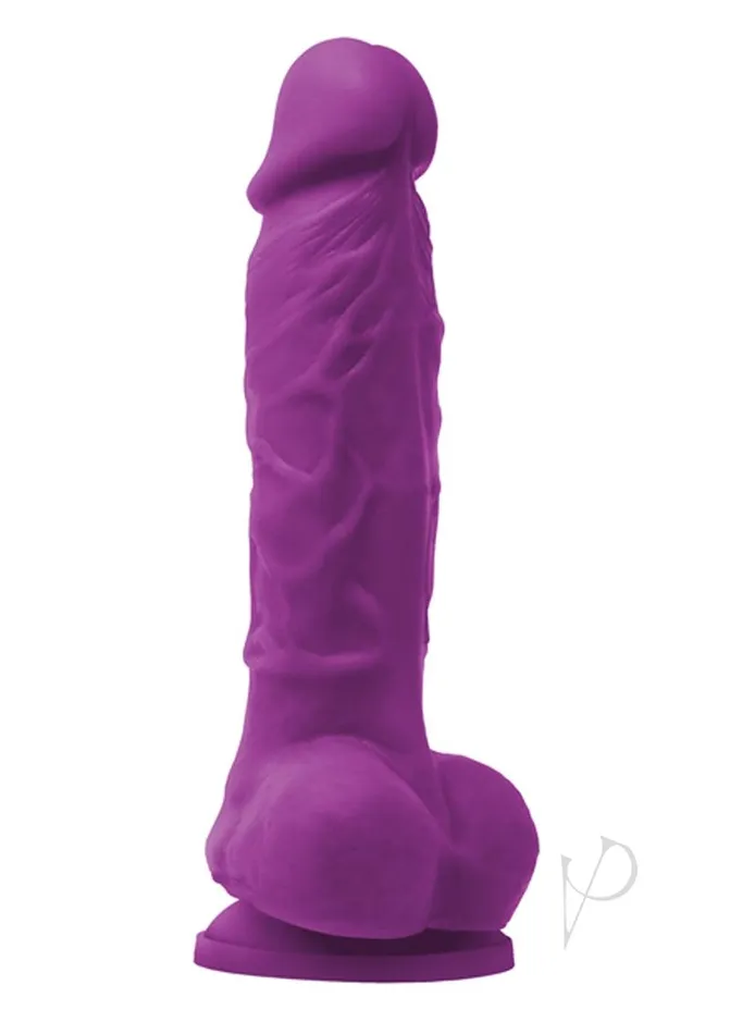 Colours Vibrators Colours Pleasures Dildo Vibe 5 Purple