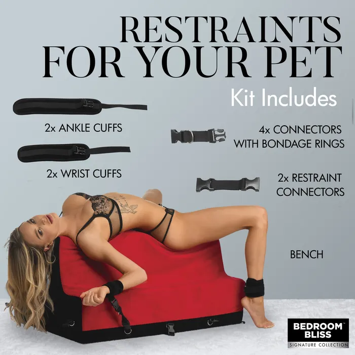 Couples XR Brands Lovers Bondage Bench