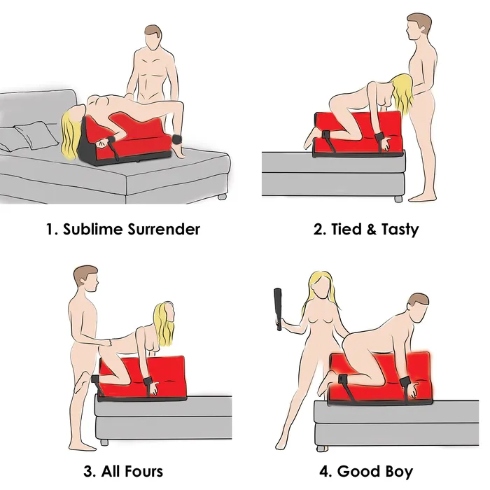 Couples XR Brands Lovers Bondage Bench