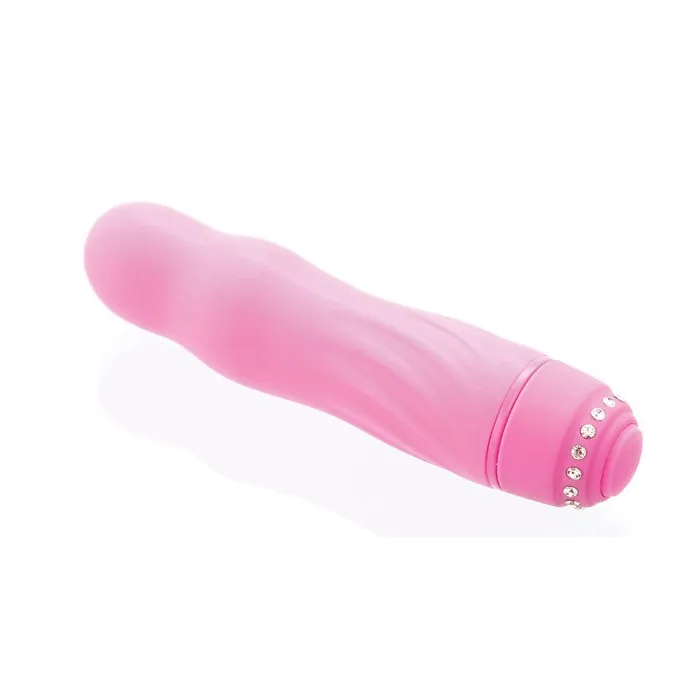 Evolved Novelties Female Sex Toys Eves Silicone Diamond Darling Waterproof MultiSpeed Silicone VIbrator