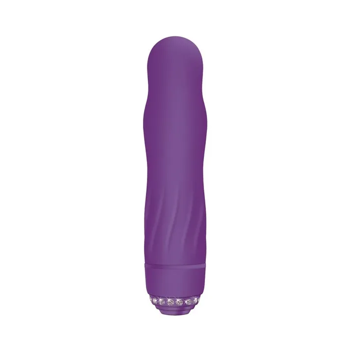 Evolved Novelties Female Sex Toys Eves Silicone Diamond Darling Waterproof MultiSpeed Silicone VIbrator