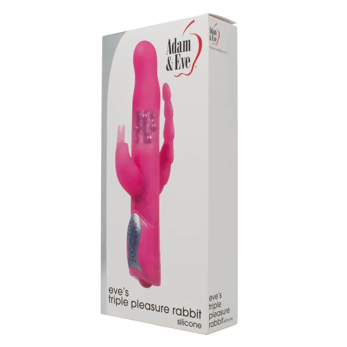Evolved Novelties Vibrators Eves Triple Pleasure Silicone Rabbit Vibe