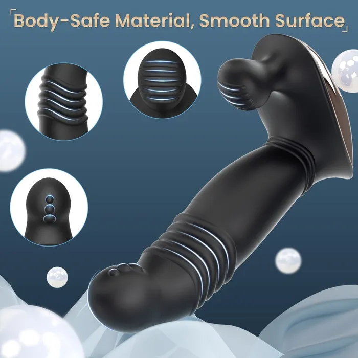 Female Sex Toys Sohimi Remote Control Gspot Thrusting Vibrating Anal Vibrator Dildo